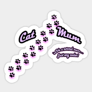 Cat Mum Sticker